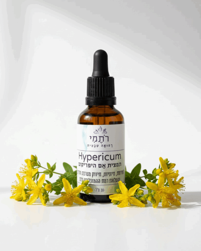 ⁦תמצית אם היפריקום - Hypericum⁩ – תמונה ⁦2⁩